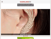 Tablet Screenshot of kadinlarizbiz.net